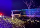 Autovía 19: Un camión despistó y su conductor fue trasladado con lesiones