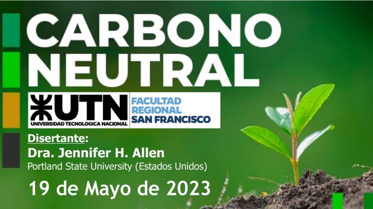 Especialista internacional disertará en San Francisco sobre la reducción de Gases de Efecto Invernadero