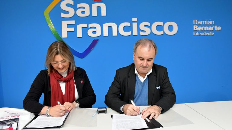 El municipio firmó convenio con la Universidad Blas Pascal