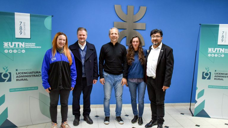 UTN: Se realizó el lanzamiento del 9° Congreso Nacional de Licenciatura en Administración Rural