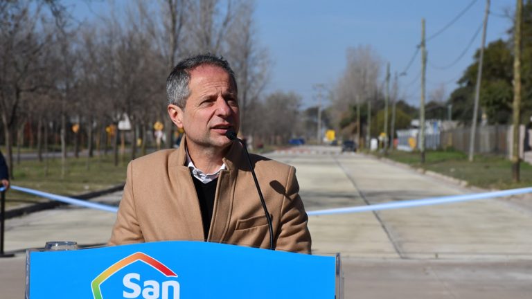 Quedó inaugurado el tramo oeste del acceso principal norte del Parque Industrial