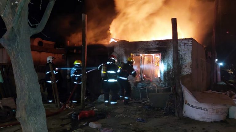Se incendió vivienda en nuestra ciudad