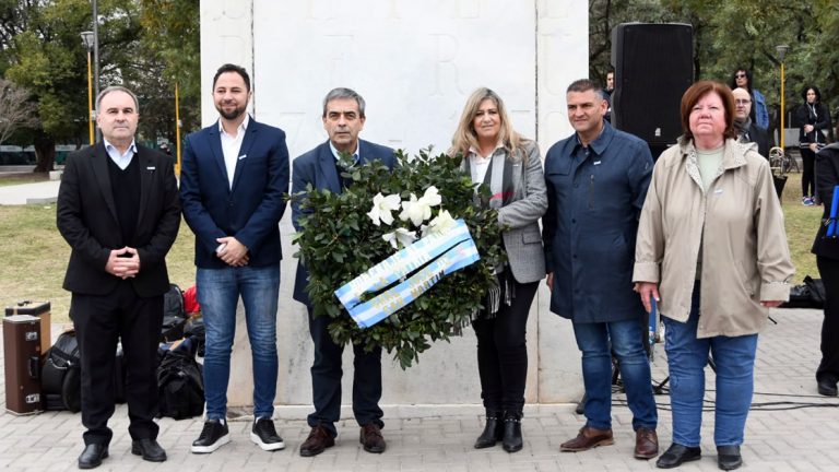 Se realizó el acto por el aniversario de la muerte del General San Martín