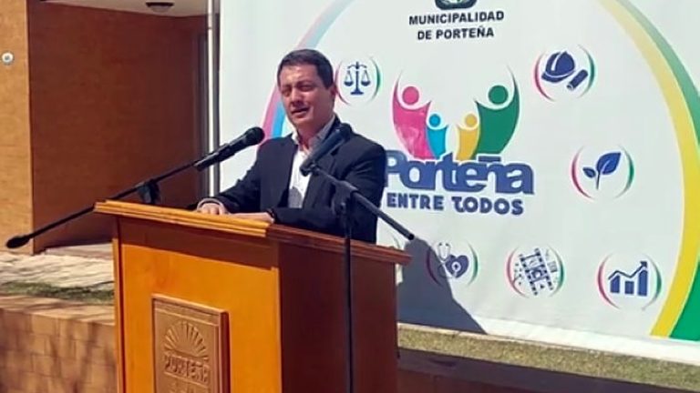 Porteña inauguró la obra domiciliaria de gas natural
