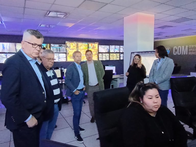 Bernarte visitó el municipio de San Miguel para conocer acciones en materia de seguridad