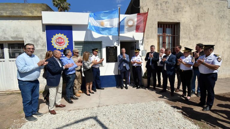 Quedó inaugurada la nueva base de la División Patrulla Rural San Francisco