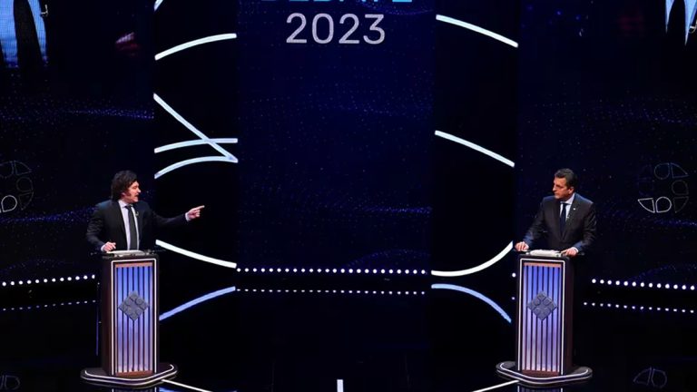 Debate presidencial: Massa acorraló a Milei y logró esquivar el costo de ser parte del Gobierno