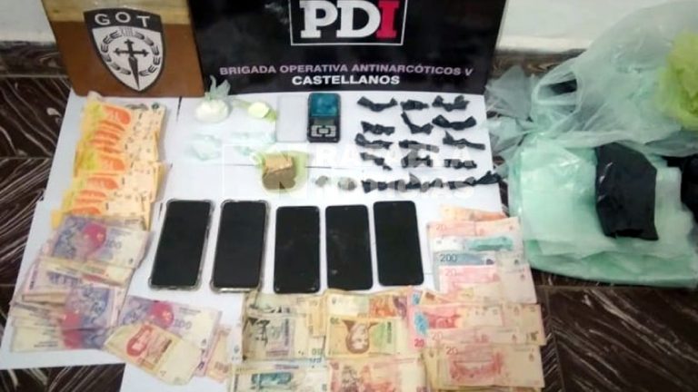 Narcotráfico: con marihuana y cocaína, detuvieron a un joven en un allanamiento