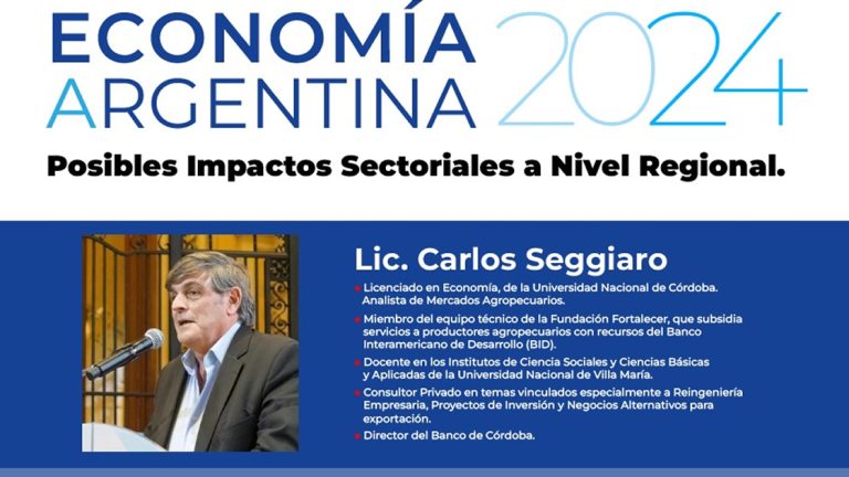El Economista Carlos Seggiaro disertará en el CES