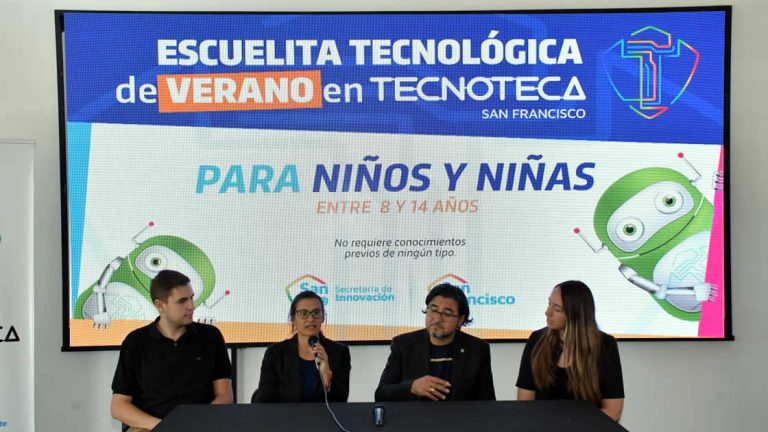 Ya están abiertas las inscripciones para la Escuelita Tecnológica de Verano en Tecnoteca