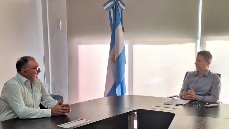 Bernarte y Martínez se reunieron pensando en el trabajo conjunto entre San Francisco y Frontera