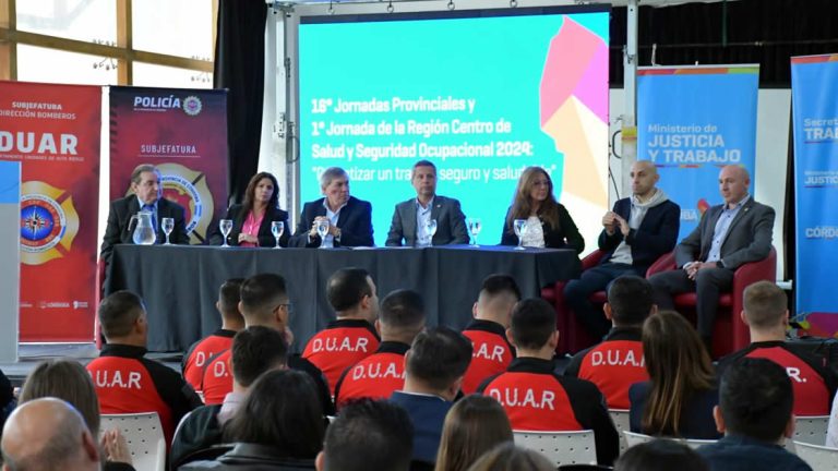 San Francisco fue sede de la 16º Jornadas Provinciales y 1º Jornada de Región Centro de Salud y Seguridad Ocupacional 2024