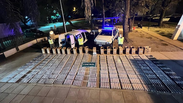 La Francia: Incautaron más de 9.000 etiquetas de cigarrillos de contrabando