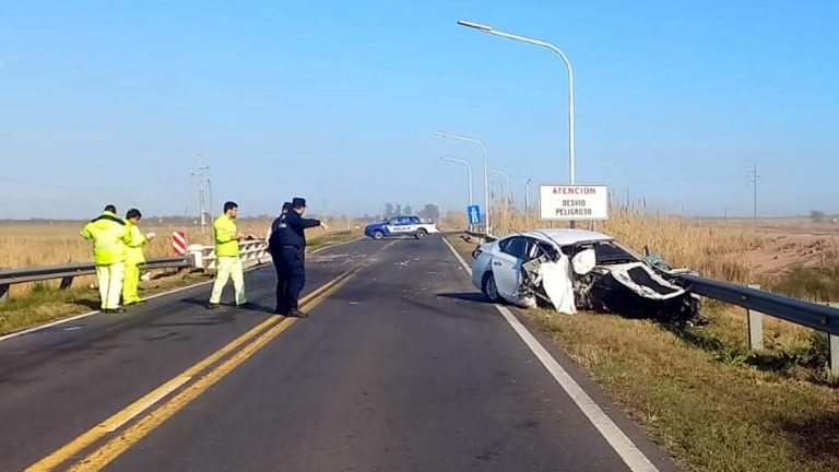Abuela y nieto fallecieron en un accidente en La Francia
