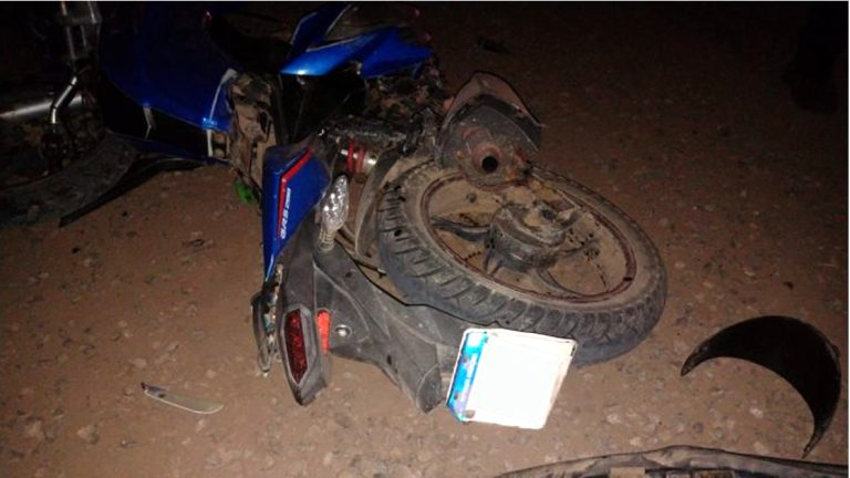 Motociclistas lesionados en un accidente en Luxardo