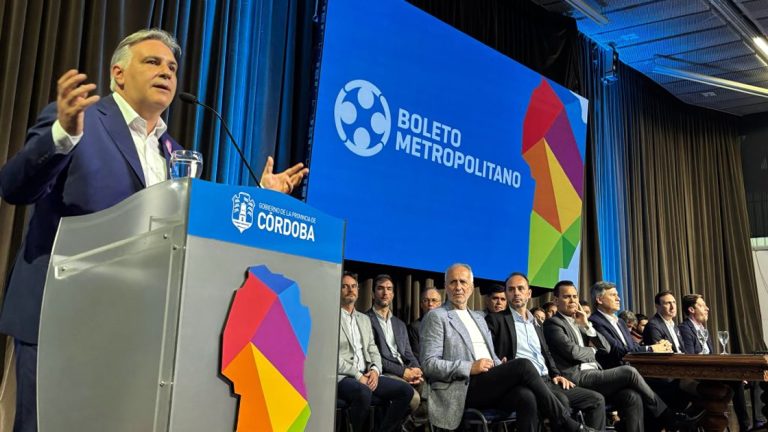 La Provincia lanzó el Boleto Metropolitano