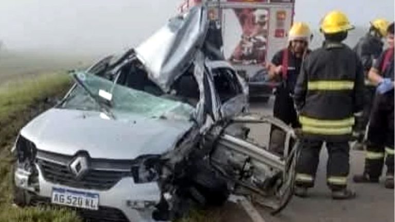 Triple choque deja lesionados en cercanías de Freyre