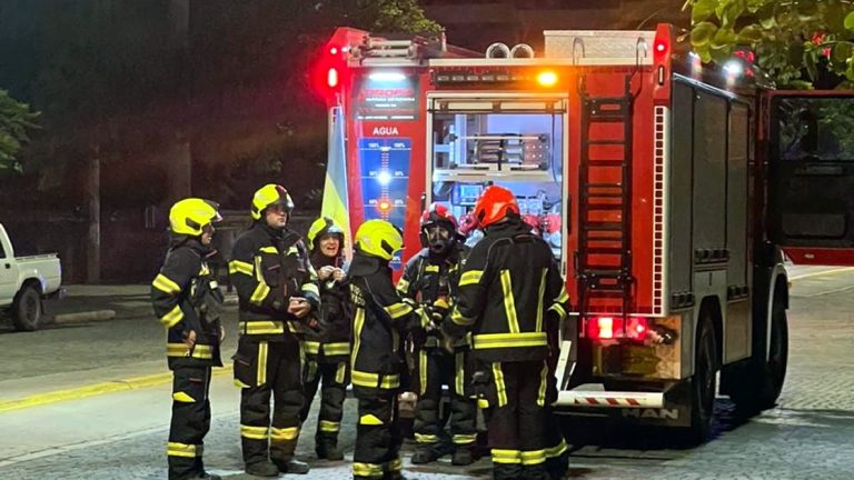 Bomberos intervino en escape de gas de consultorio odontológico