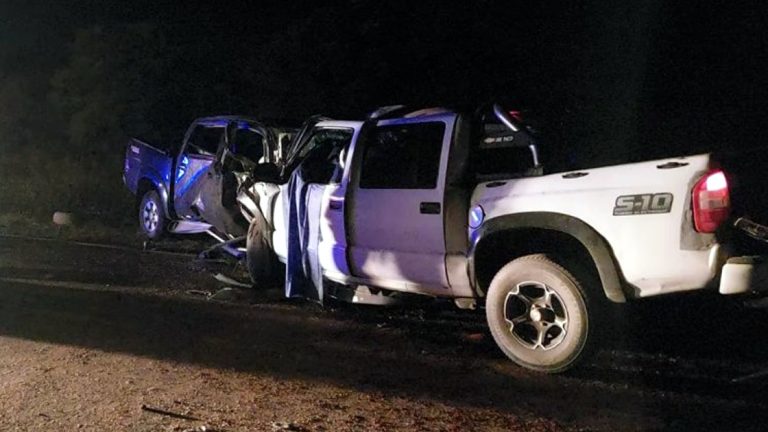 Tres muertos en un choque frontal en jurisdicción de El Tío