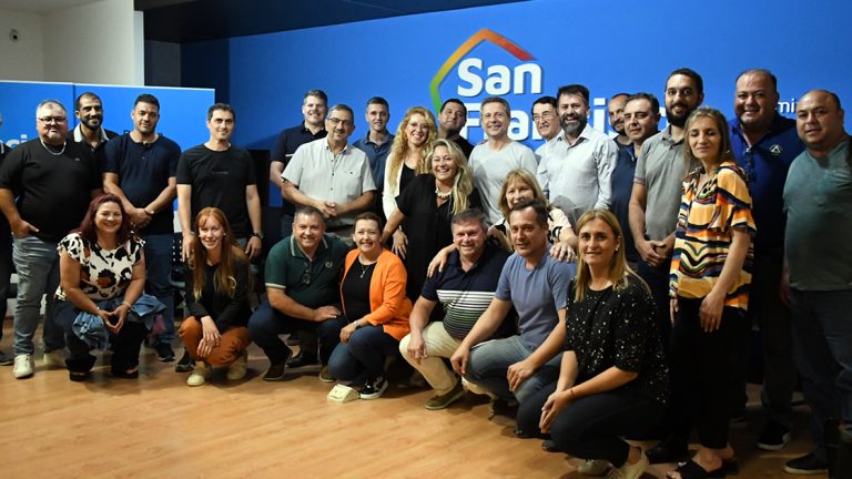 Bernarte recibió al Consejo Pastoral de San Francisco