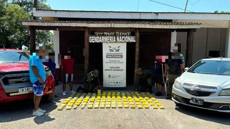 Detuvieron a tres personas que intentaron traer 116 kilos de cocaína a San Francisco