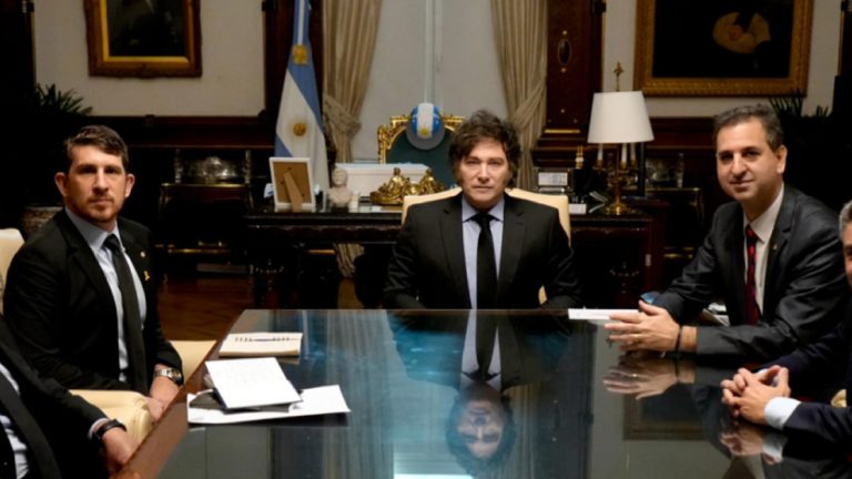 El Presidente Milei se reunió con las nuevas autoridades de la DAIA