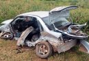 Dos lesionados de gravedad en un accidente en Brinkmann