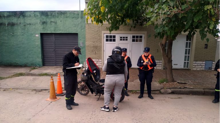 Continúan los controles vehiculares en la ciudad