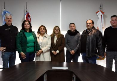 Bernarte recibió a miembros del Colegio Profesional de Martilleros y Corredores Públicos de Córdoba