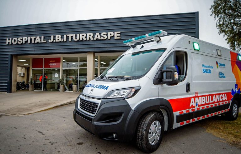 El Hospital Iturraspe cuenta con tres nuevas ambulancias