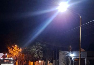 El municipio inicia recambio de luminarias en Barrio El Prado