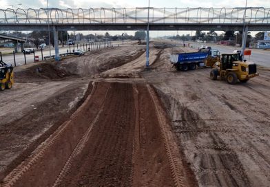 Comenzó la construcción del altonivel en Ruta 19, a la altura de Malvinas Argentinas