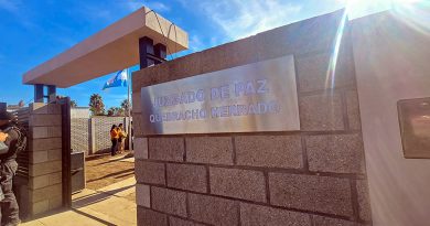 Inauguraron la sede del juzgado de paz en Quebracho Herrado