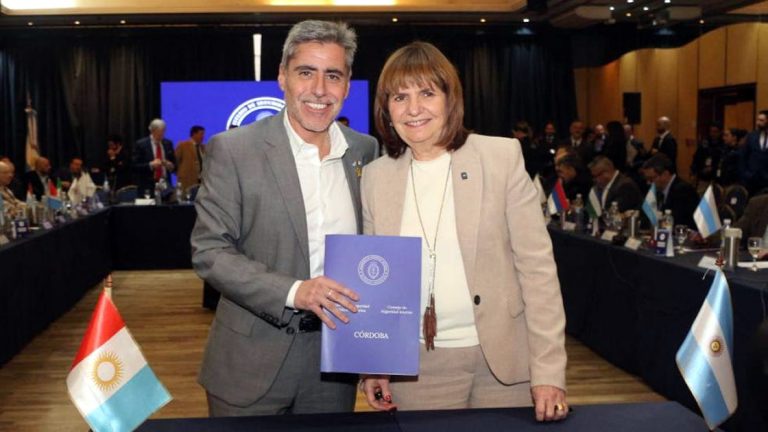 Quinteros acompañó a Bullrich en el Consejo de Seguridad Interior