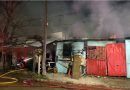 Bomberos rescató a una persona de incendio de una vivienda