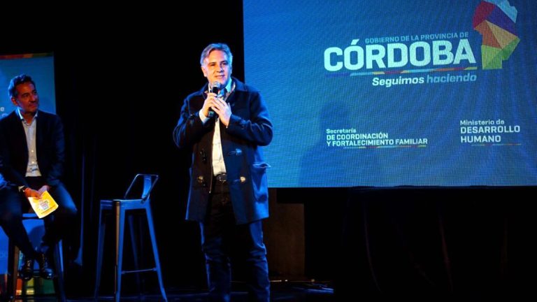 Discapacidad: Llaryora anunció un fondo para garantizar alimentos en instituciones con doble jornada