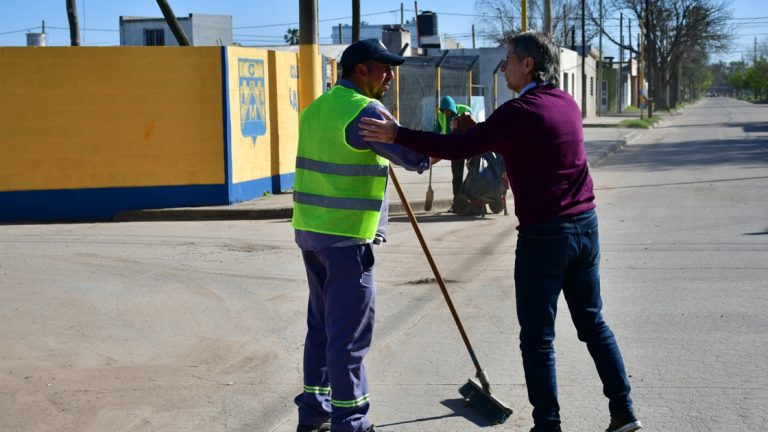 La Muni en Tu Barrio llegó a La Milka con múltiples servicios y mejoras