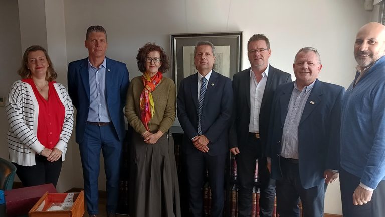 Bernarte se reunió con representantes del País Vasco en Argentina