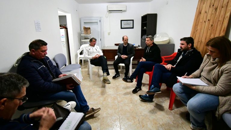 El intendente Bernarte visitó los barrios Independencia y 9 de Septiembre