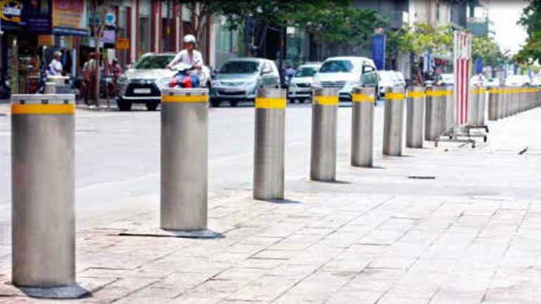 Centro Cívico: con estilo europeo, San Francisco tendrá bolardos automáticos retráctiles para regular el tránsito