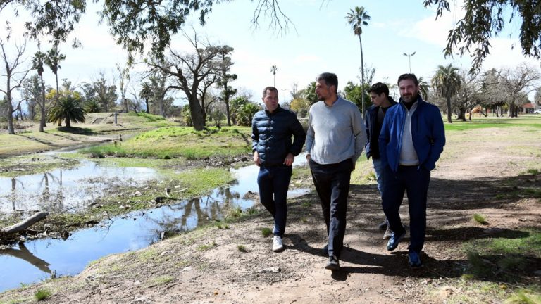 Comenzaron tareas de relevamiento para la obra de refuncionalización del Parque Cincuentenario