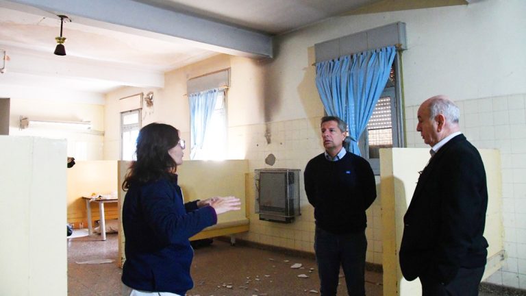 Bernarte recorrió el Cottolengo Don Orione y se comprometió a trabajar en conjunto para recuperar las instalaciones