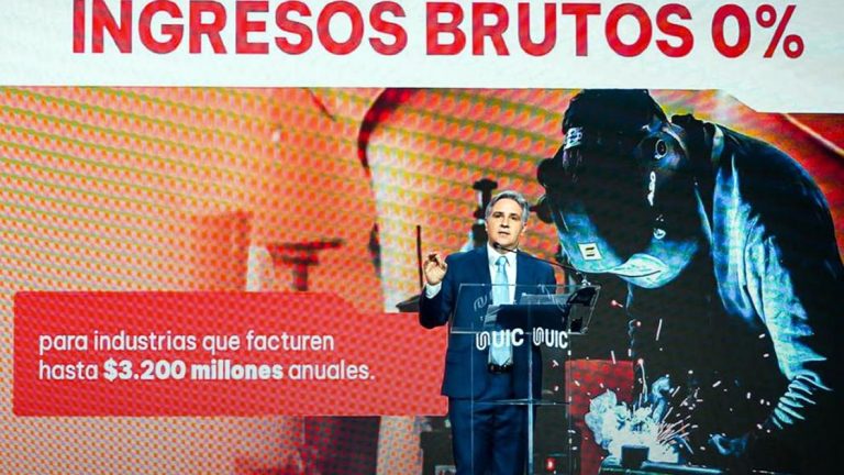 Llaryora reduce a 0 Ingresos Brutos a la Industria