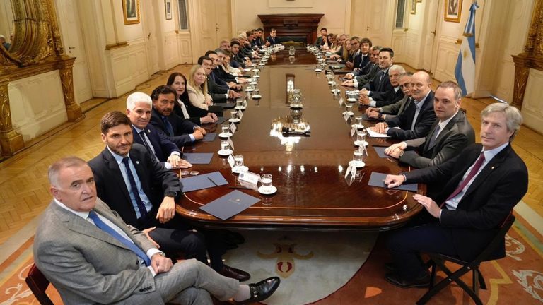 Milei se reunió con los gobernadores para impulsar las reformas que propone el Gobierno