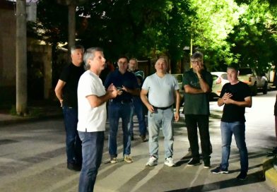 Los vecinos de barrio Iturraspe ya disfrutan de luces LED en el alumbrado público