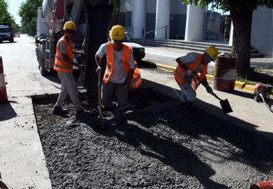 Plan Integral de Arreglo de Calles: se efectuaron tareas en el sector del cementerio