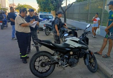 Secuestran 18 motocicletas por infracciones en operativo vehicular