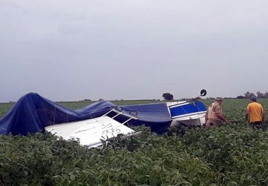 Accidente de avioneta en zona rural entre Chipión y Colonia Marina