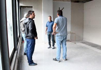 El edificio para la sede de la Región Centro tiene un 55 % de avance de obra