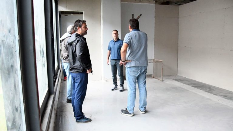 El edificio para la sede de la Región Centro tiene un 55 % de avance de obra